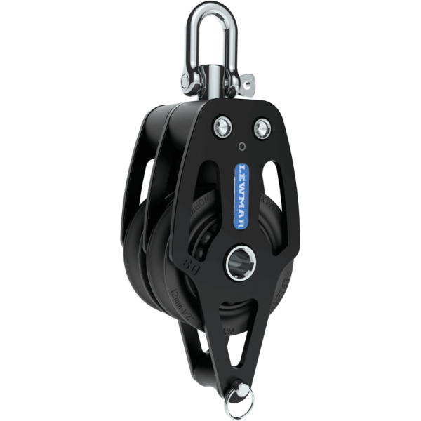 HTX Poulie double et ringot - 50 mm - N°1 - comptoirnautique.com