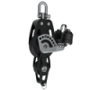 HTX Fiddle pulley, ring and cleat - 72 mm - N°1 - comptoirnautique.com
