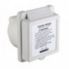 16A/230V square waterproof plug - plastic