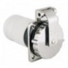 63A/230V waterproof plug - stainless steel