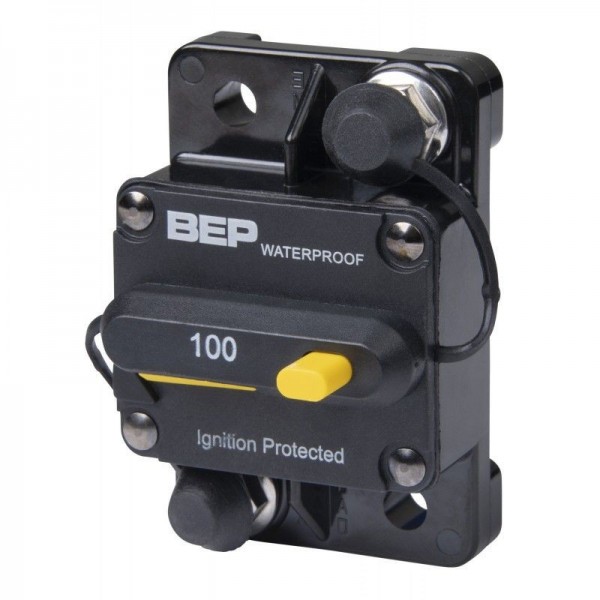 50A single-pole thermal circuit breaker - front panel mounting - N°1 - comptoirnautique.com