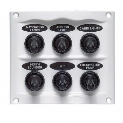 Quadro con 6 interruttori...