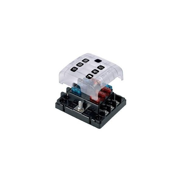 Supporto per 6 fusibili con linguette - N°1 - comptoirnautique.com