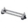Barette de raccordement double - 2x12 connexions