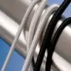 White bungee cord - 8 mm - N°1 - comptoirnautique.com