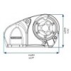 dimensions guindeau pro fish lewmar de face - N°8 - comptoirnautique.com