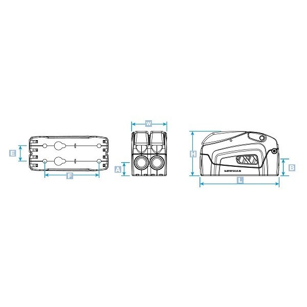 Blocker DC1 einfach 8-10 mm - N°2 - comptoirnautique.com