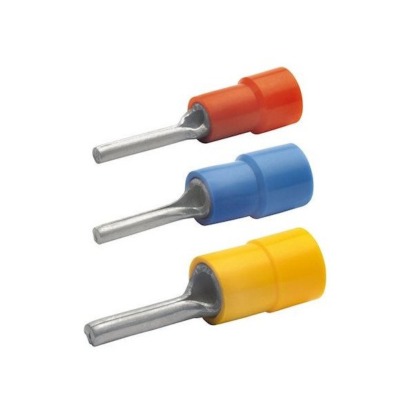 Round plug terminal Ø 4 - 6 mm² - Ø 1.8 mm - yellow - N°1 - comptoirnautique.com