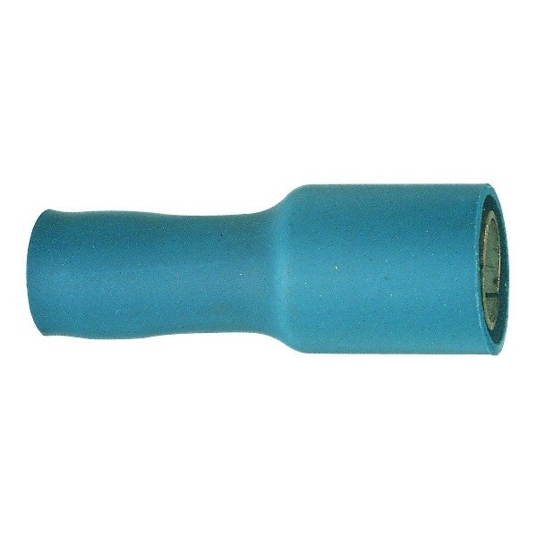 Spina femmina rotonda Ø 1,5 - 2,5 mm² - Ø 4 mm - blu - N°1 - comptoirnautique.com