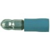 Round male plug Ø 1.5 - 2.5 mm² - Ø 4 mm - blue - N°1 - comptoirnautique.com