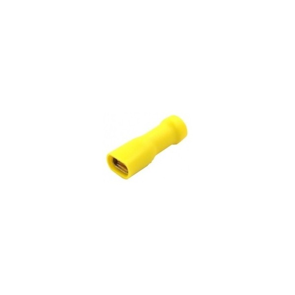 Isolierte Flachstecker-Buchse Ø 4 - 6 mm² - 6.3 mm - N°1 - comptoirnautique.com