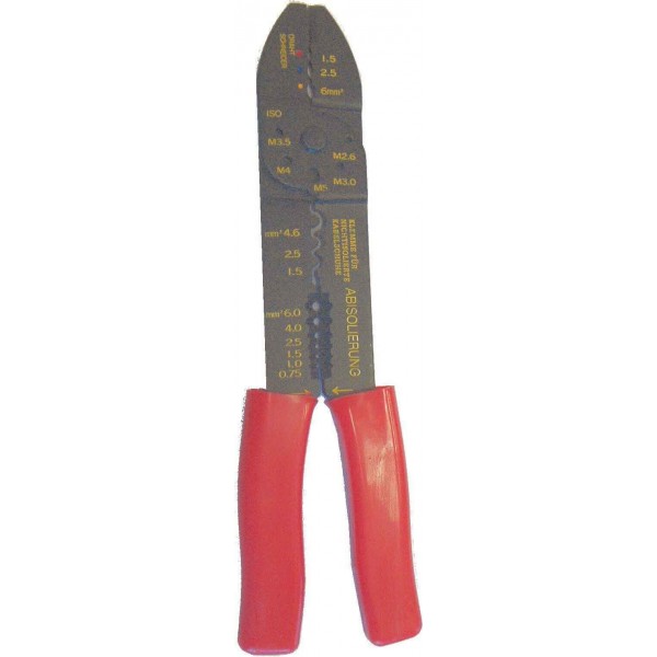 Crimping pliers for pre-insulated terminals 0.5-6mm² - N°1 - comptoirnautique.com