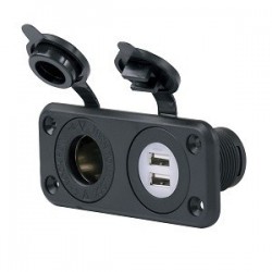 Doppia presa da 12 V-sigaro...