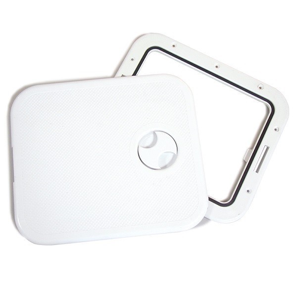 Portello di accesso industriale con porta staccabile 316 x 360 mm - N°1 - comptoirnautique.com