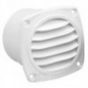 Griglia di ventilazione quadrata con manicotto Ø60 mm