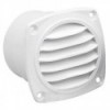 Grelha de ventilação quadrada com manga de Ø60 mm - N°1 - comptoirnautique.com