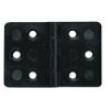Bisagra con pasador de acero inoxidable 60 x 40 mm - N°1 - comptoirnautique.com