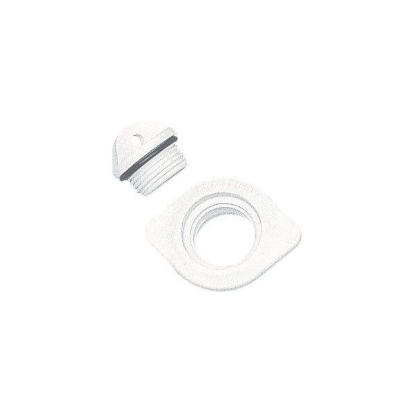 Tappo ovale e O-ring senza foro - 48 x 36 mm - N°1 - comptoirnautique.com