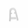 Plastic shackle Ø6 mm - N°1 - comptoirnautique.com