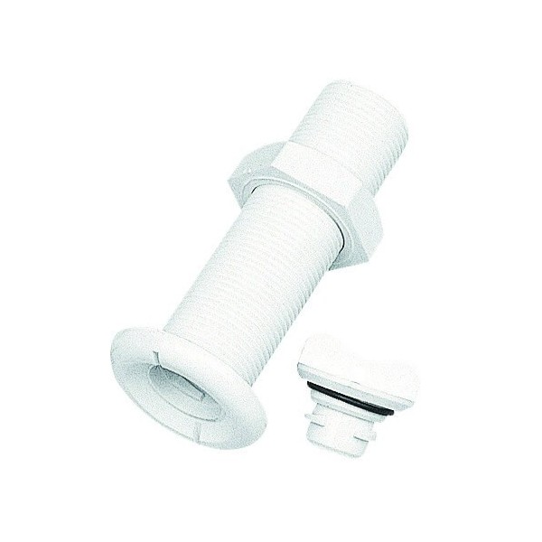 Passe-guscio con tappo rotondo e O-ring, chiusura a un quarto di giro - Ø43 mm - N°1 - comptoirnautique.com