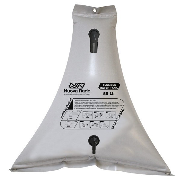 Réservoir souple eau douce triangulaire - 55L - N°1 - comptoirnautique.com