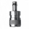 Connettore femmina Suzuki/Chrysler in ottone cromato