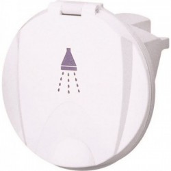 Hand shower housing with...