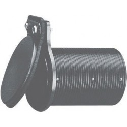 Threaded spigot with check...