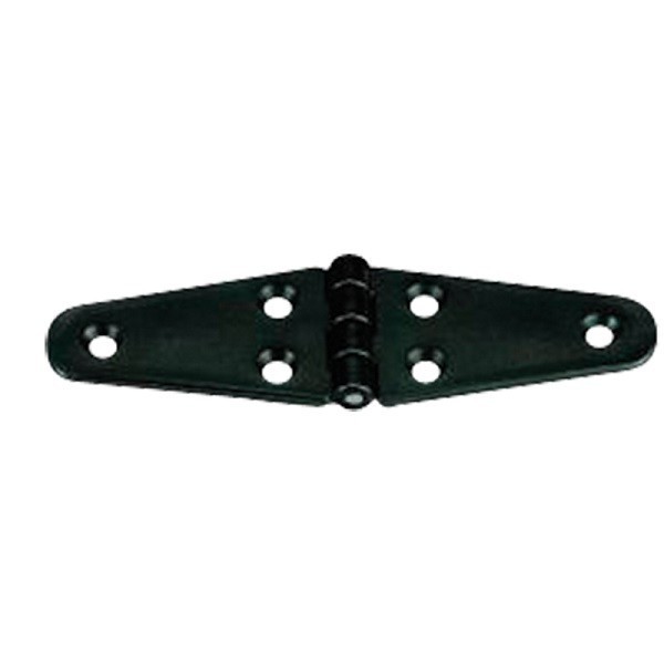 Doppia cerniera ovale con perno in acciaio inox 135 x 40 x 4,5 mm - N°1 - comptoirnautique.com