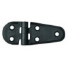 Semi-oval hinge with stainless steel pin 108 x 40 x 4.5 mm - N°1 - comptoirnautique.com