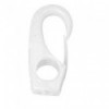 Moschettone in poliammide da 49 mm per cordino bungee da Ø6 mm - N°1 - comptoirnautique.com