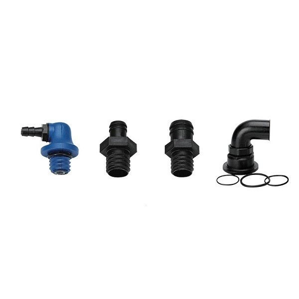 Set di raccordi a gomito 90° Ø38 mm - Ercole / Sogliola - N°1 - comptoirnautique.com