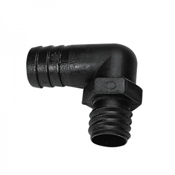 Raccordo a 90° per sfiato e tubo Ø16 mm - Ercole / Sogliola - N°1 - comptoirnautique.com