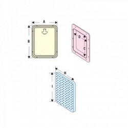 Industrial access hatch 306...