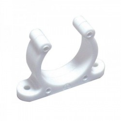 Pince support plastique Ø25 mm