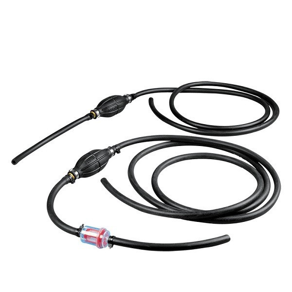 Bulbo di adescamento Ø45 mm con tubo in gomma Ø8 mm L.2 m - filtro non incluso- - N°1 - comptoirnautique.com