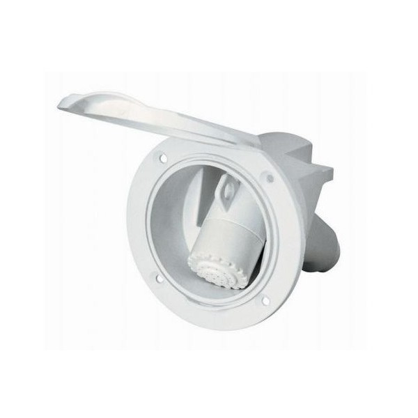 Doccetta con copertura in plastica + doccetta + flessibile L.3 m - N°1 - comptoirnautique.com