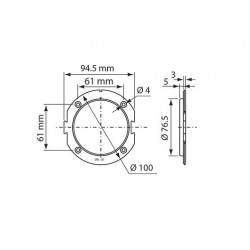 3'' stiffening sleeve