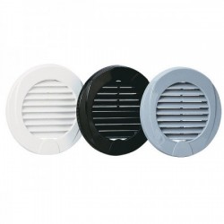 Ø3" ventilation grille - white