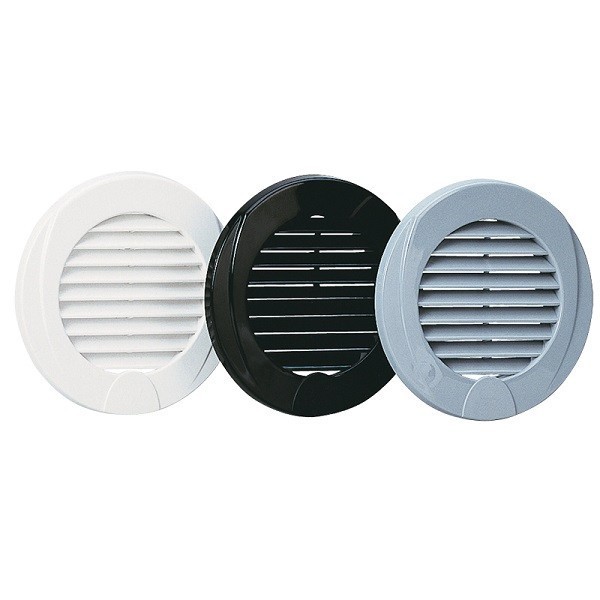 Griglia di ventilazione Ø3" - bianco - N°1 - comptoirnautique.com