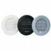 Griglia rotonda in plastica Ø3''- nero - N°1 - comptoirnautique.com