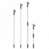 Double telescopic aluminium gaff - 118 - 204 cm