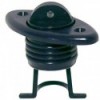 Presa ovale con spina imperdibile - 60 x 30 mm - bianco - N°1 - comptoirnautique.com