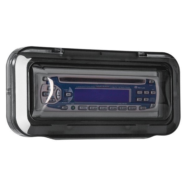 Coperchio radio universale da incasso 110 x 235 mm - trasparente fumé - N°1 - comptoirnautique.com