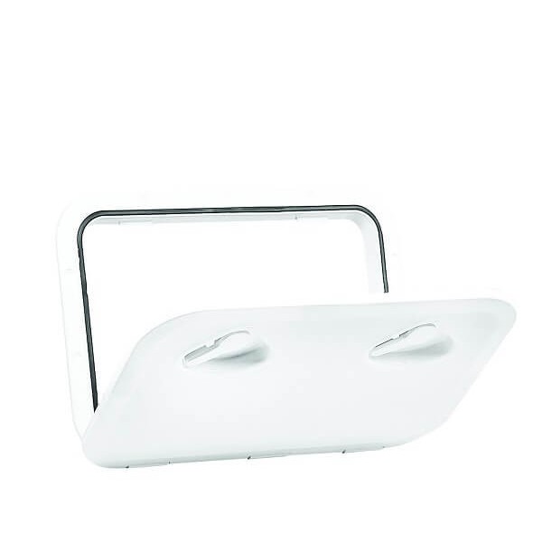 Botola di accesso Top Line 315 x 440 mm - grigio - N°1 - comptoirnautique.com