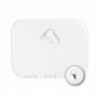 Trappe d'accès Top Line avec serrure 353 x 606 mm - grise