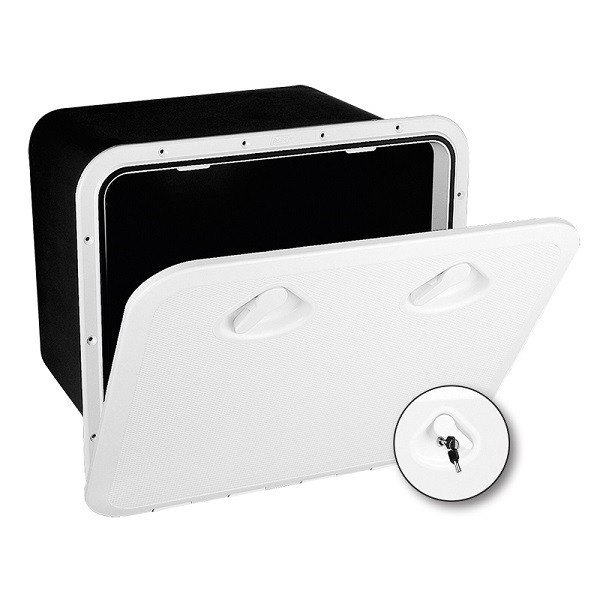 Sportello di stoccaggio Top Line con serratura 460 x 510 mm - N°1 - comptoirnautique.com