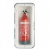 Cassetta di stoccaggio per estintore da 2 kg - con sportello - N°3 - comptoirnautique.com