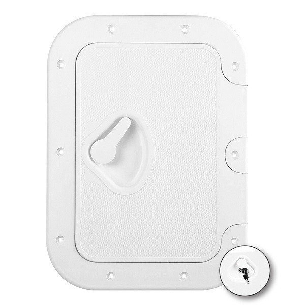 Sportello di accesso classico con serratura 275 x 375 mm - N°1 - comptoirnautique.com