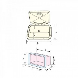 Classic storage hatch with...